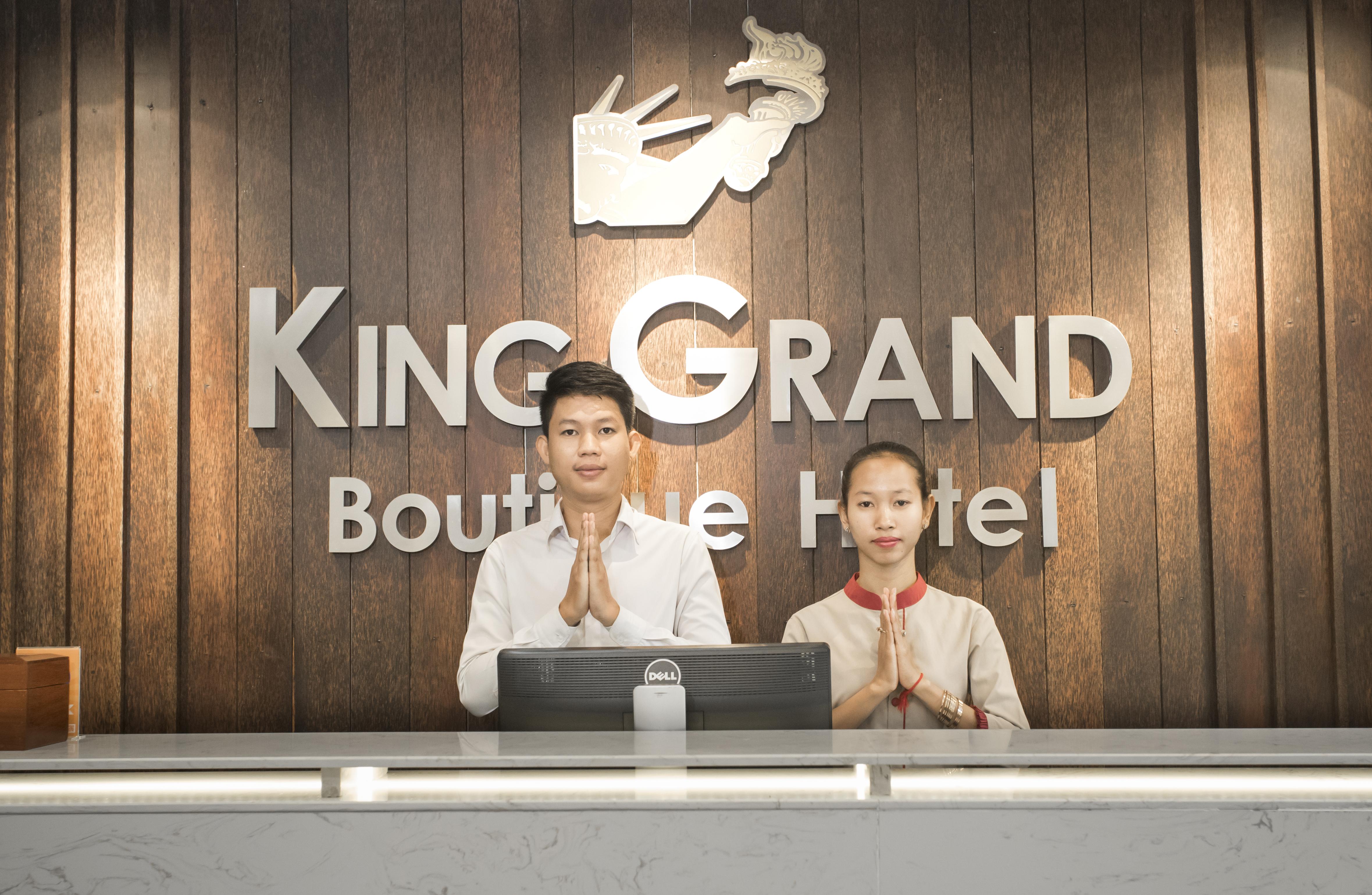 King Grand Boutique Hotel Пном Пен Екстериор снимка