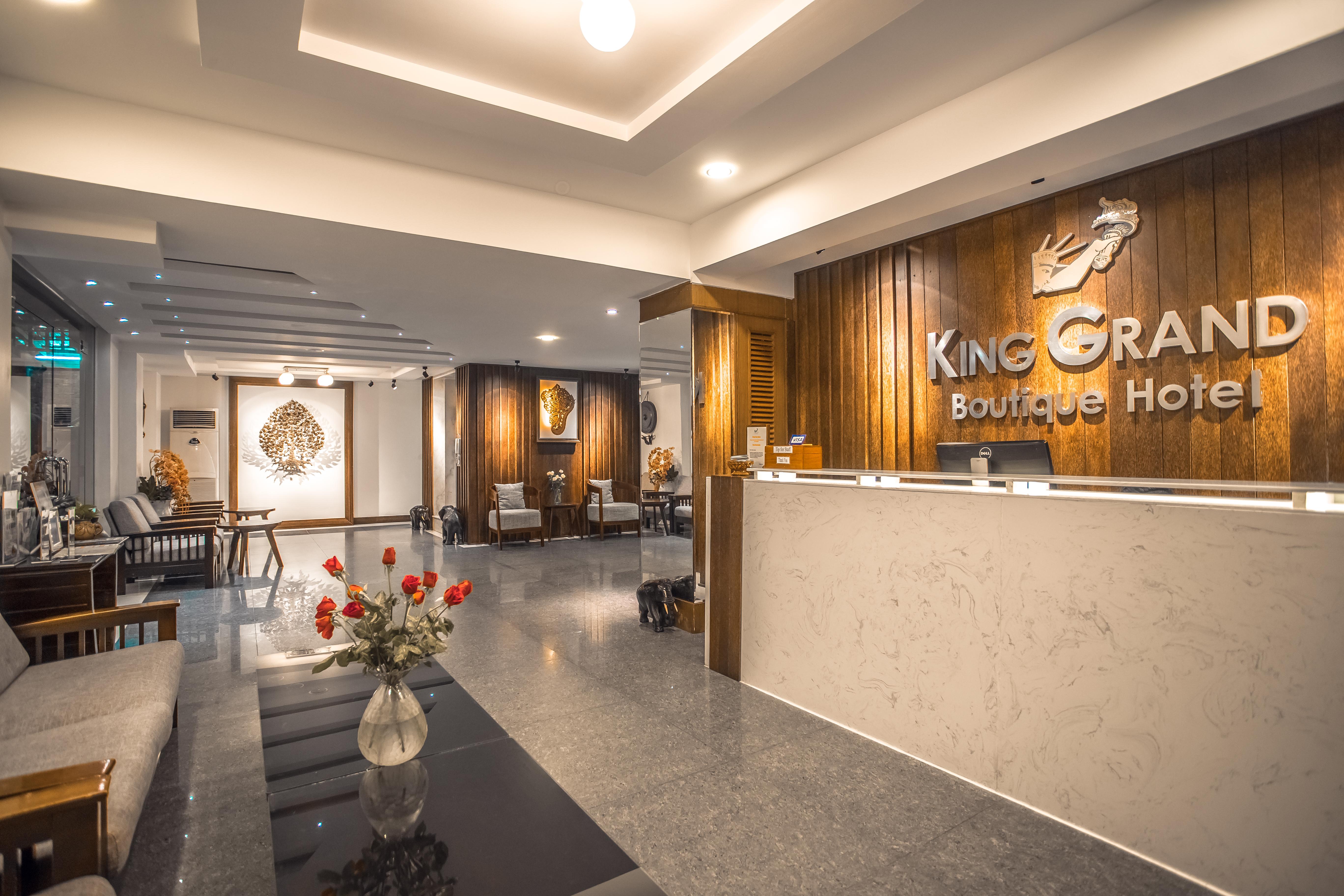 King Grand Boutique Hotel Пном Пен Екстериор снимка