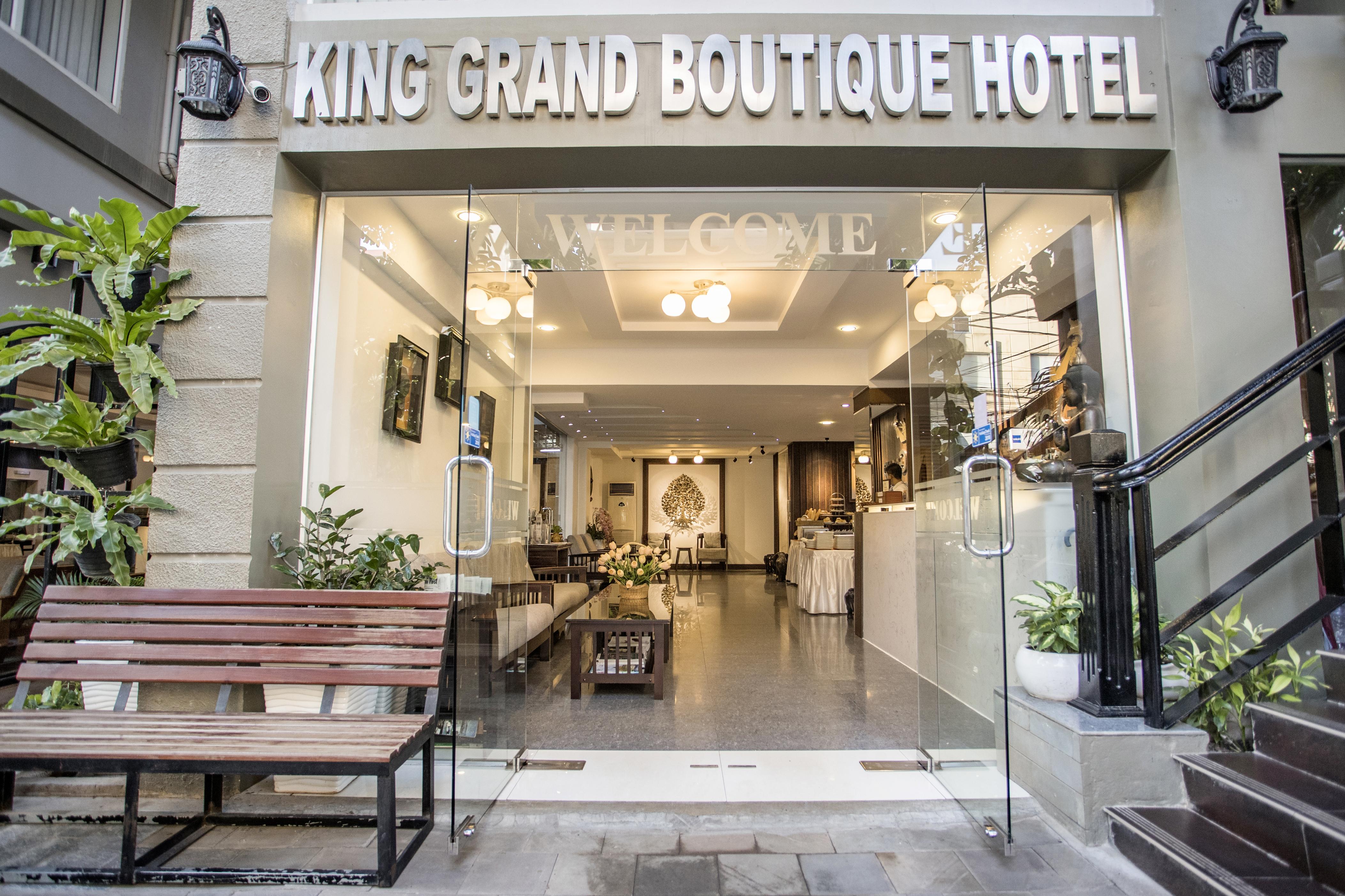 King Grand Boutique Hotel Пном Пен Екстериор снимка